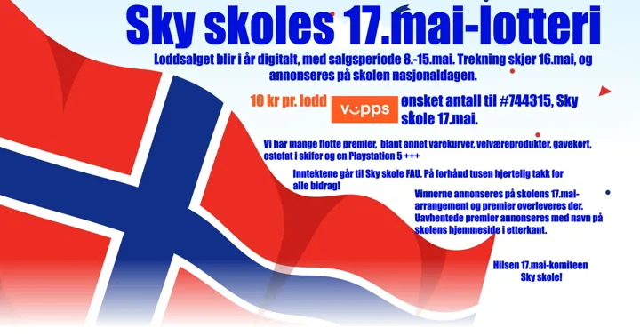 Sky Skole 17. Mai Lotteri